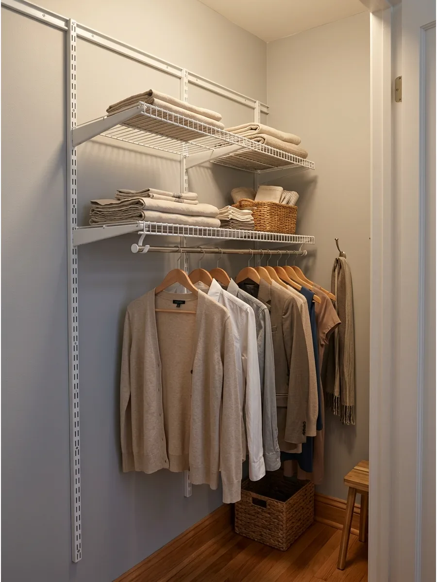 19. Use Adjustable Wardrobe Components