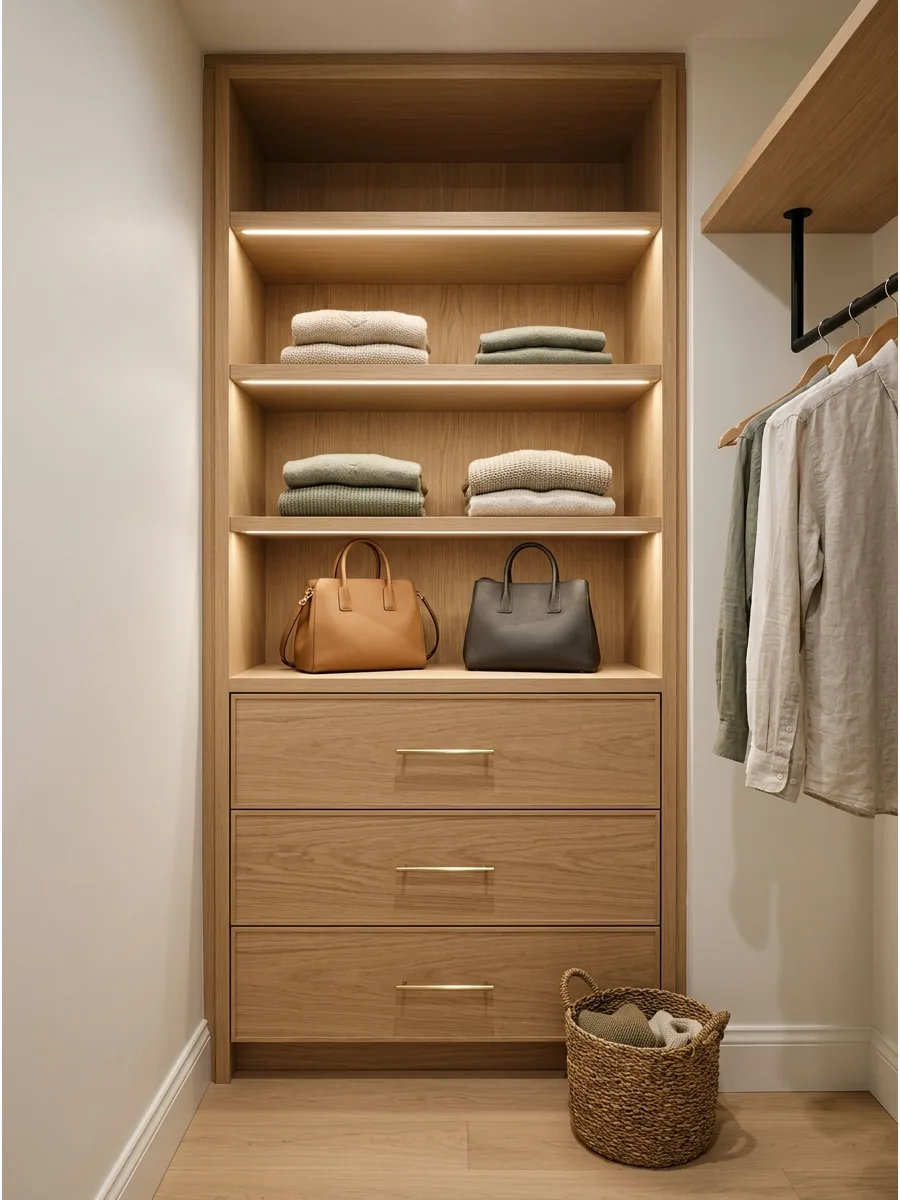 20. Combine Open and Closed Storage
