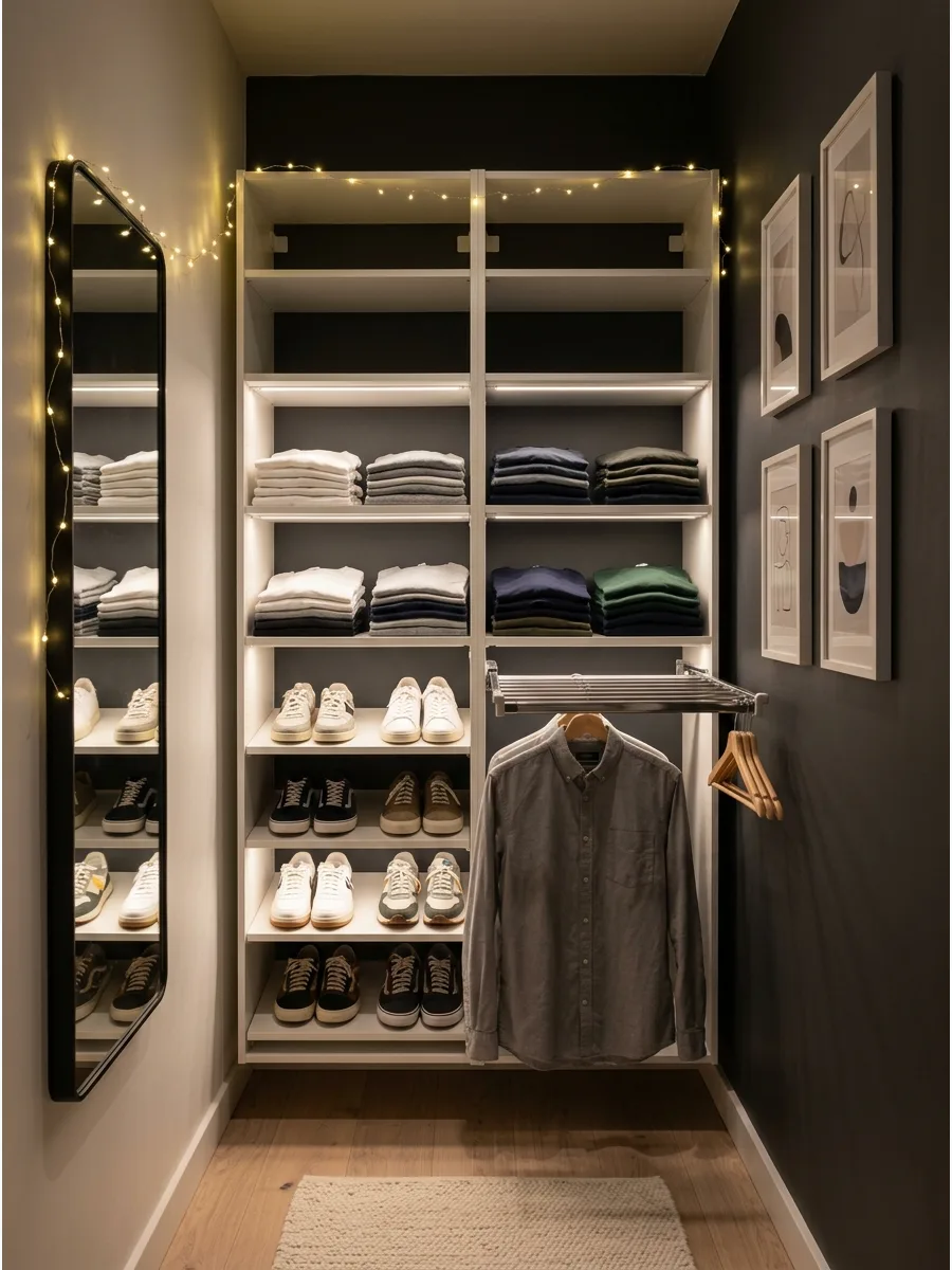 21. Install Shallow Wardrobes