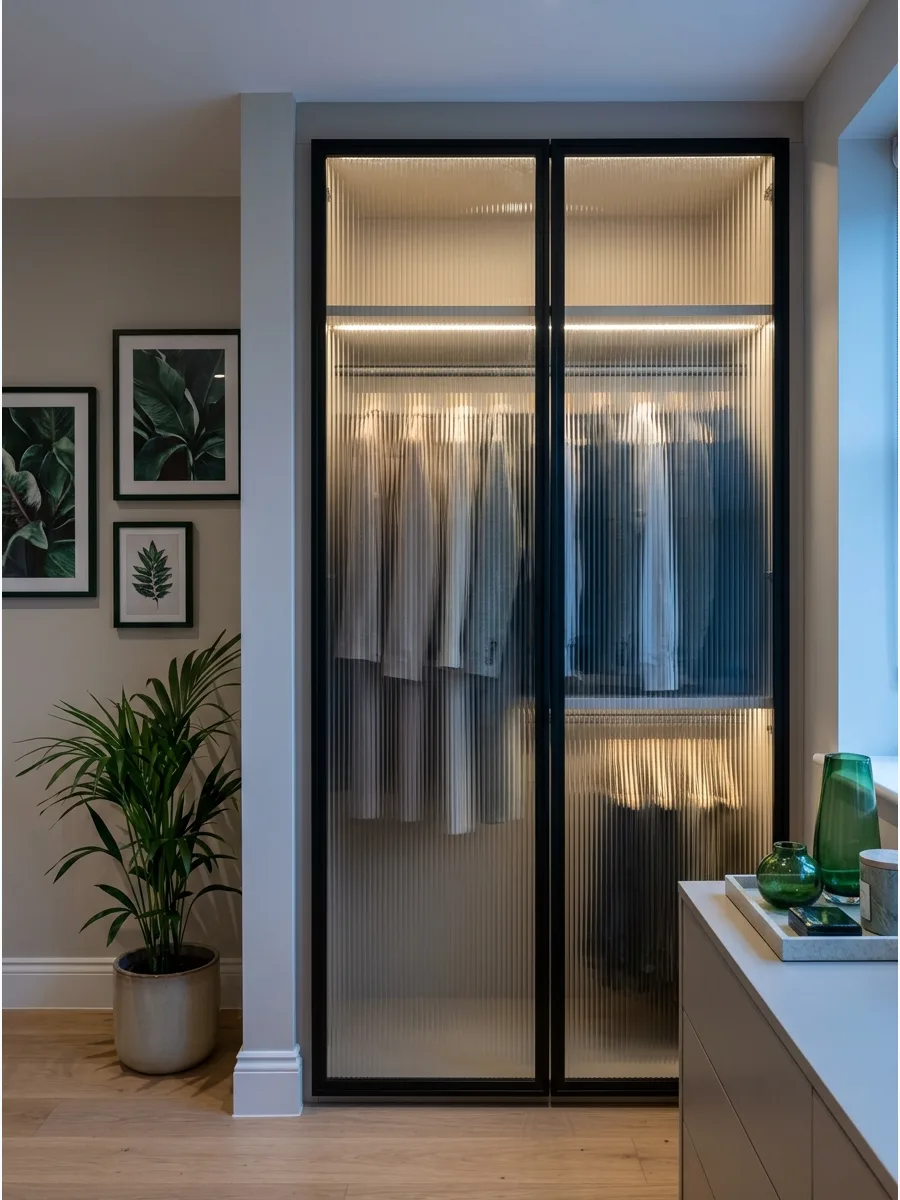 22. Choose Glass Wardrobe Doors