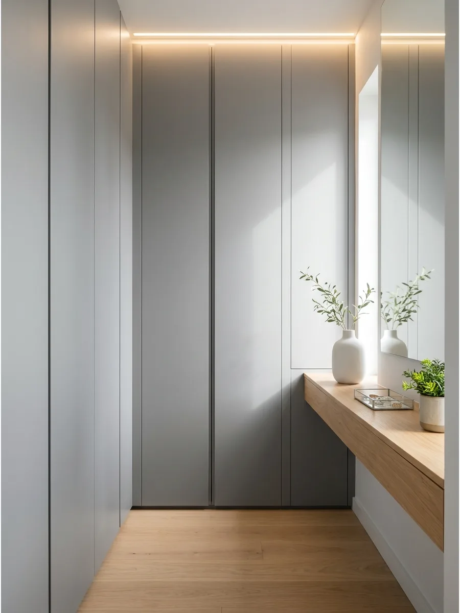25. Use Handleless Wardrobe Fronts