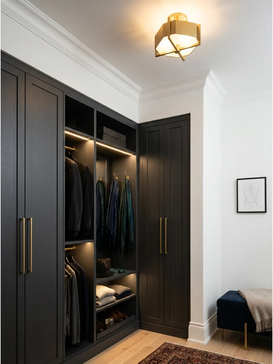 69. Design a Dark and Light Dressing Room