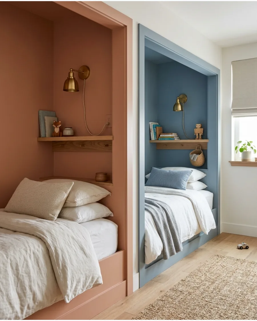 13. Alcove-Style Sleeping Nooks