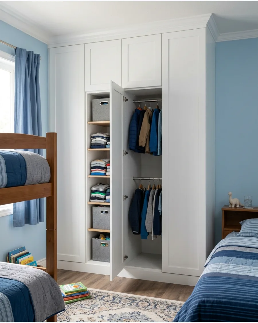 21. Floor-to-Ceiling Wardrobe