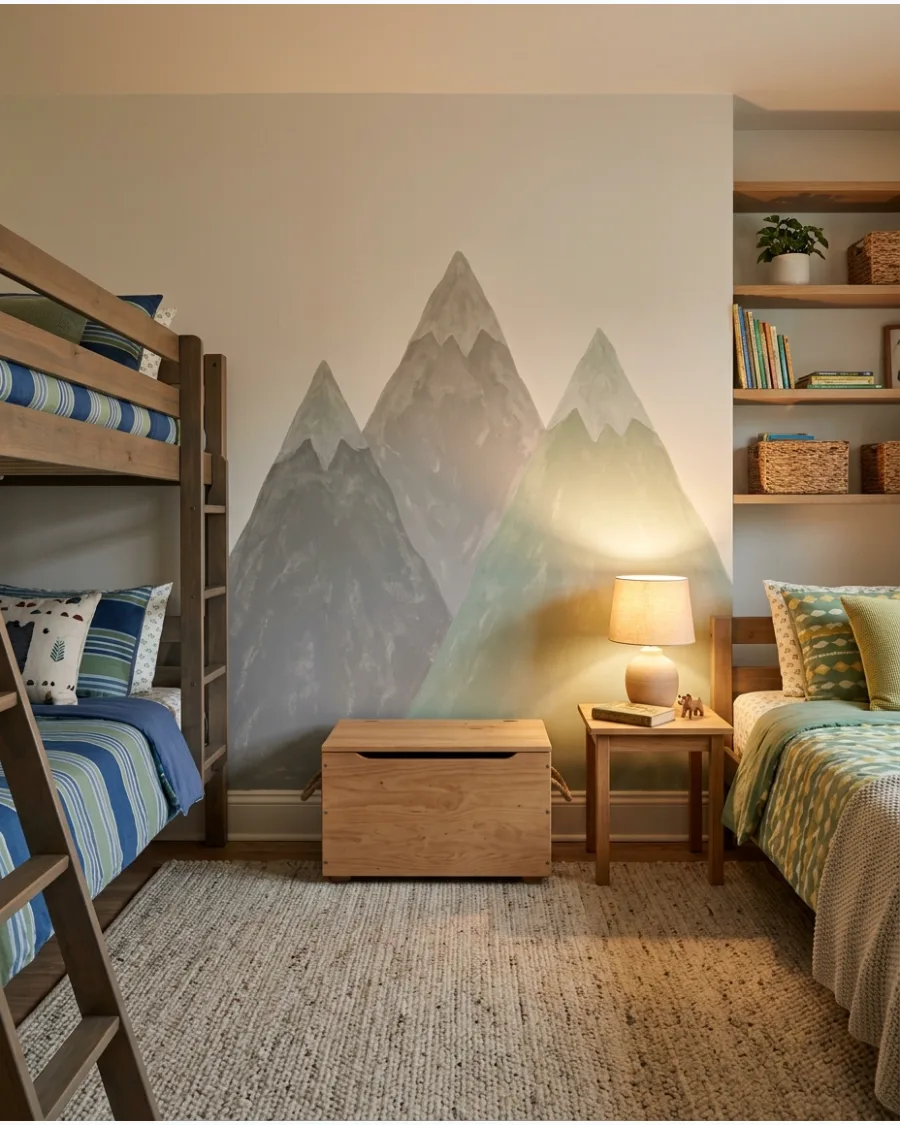 54. Small Storybook Mural