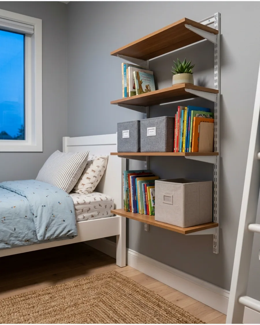 55. Flexible Bedroom That Grows With Them