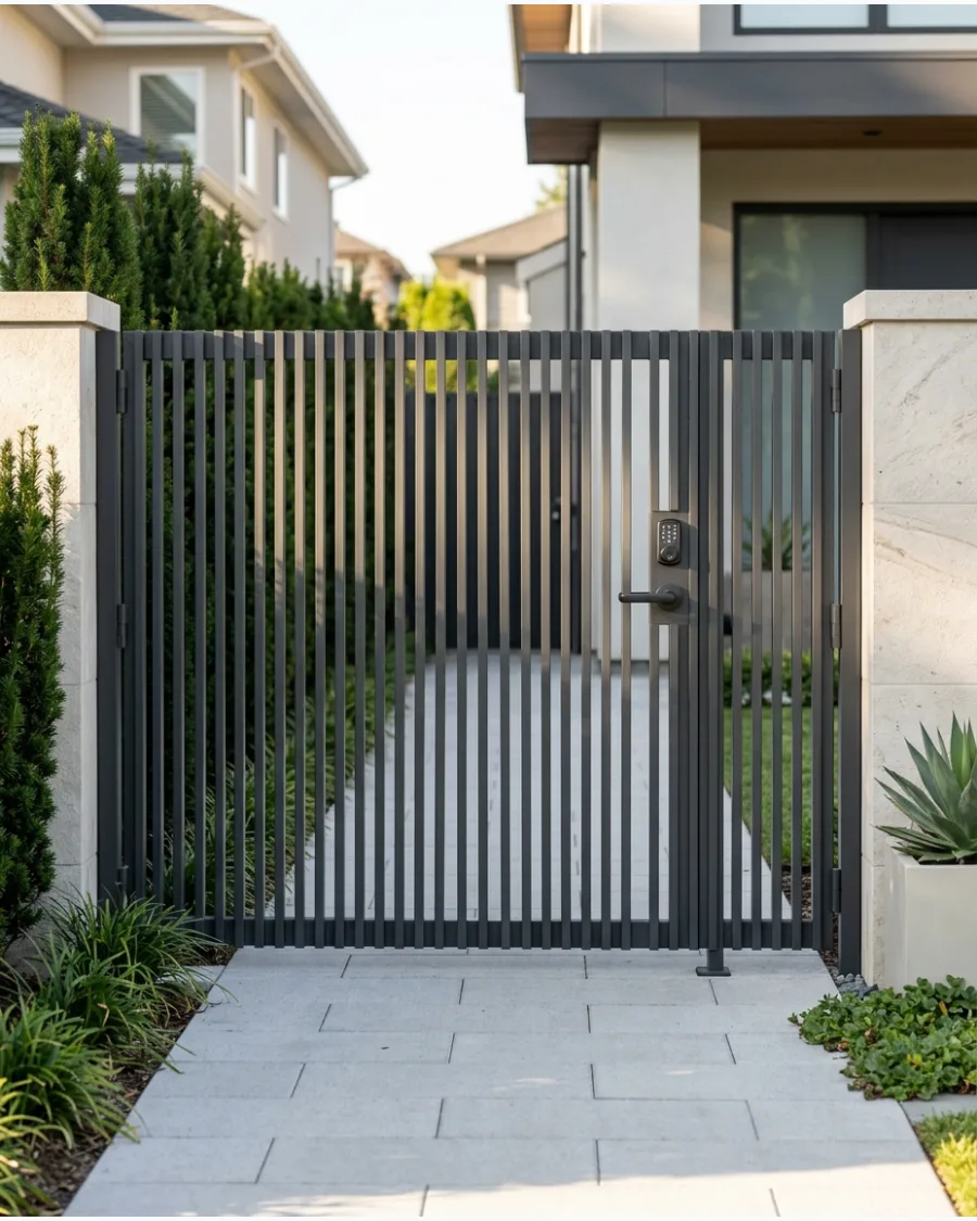 22. Closely Spaced Slat Gate