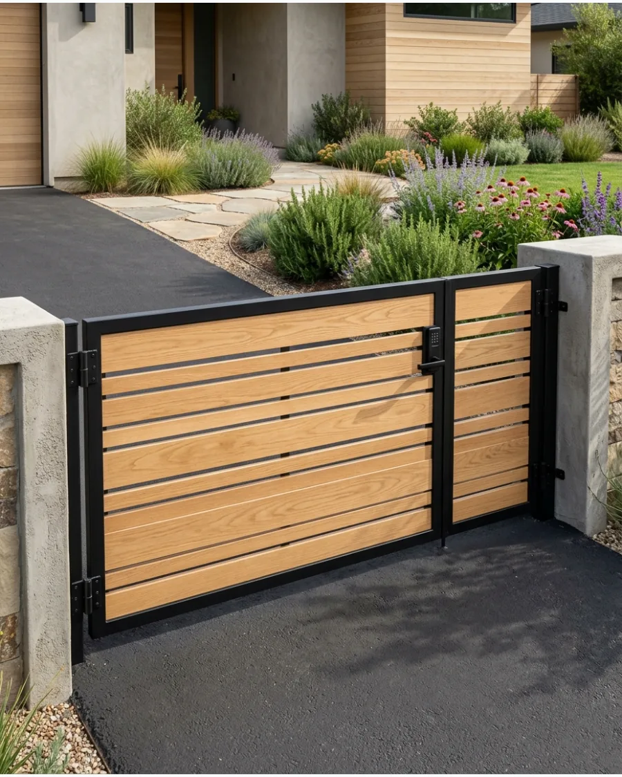 8. Mixed-Width Slat Gate