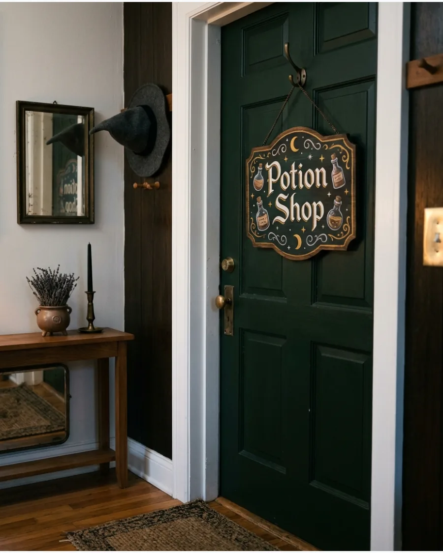 30. Potion Shop Entrance Sign