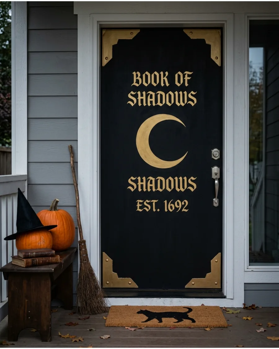 38. Magical Spellbook Door