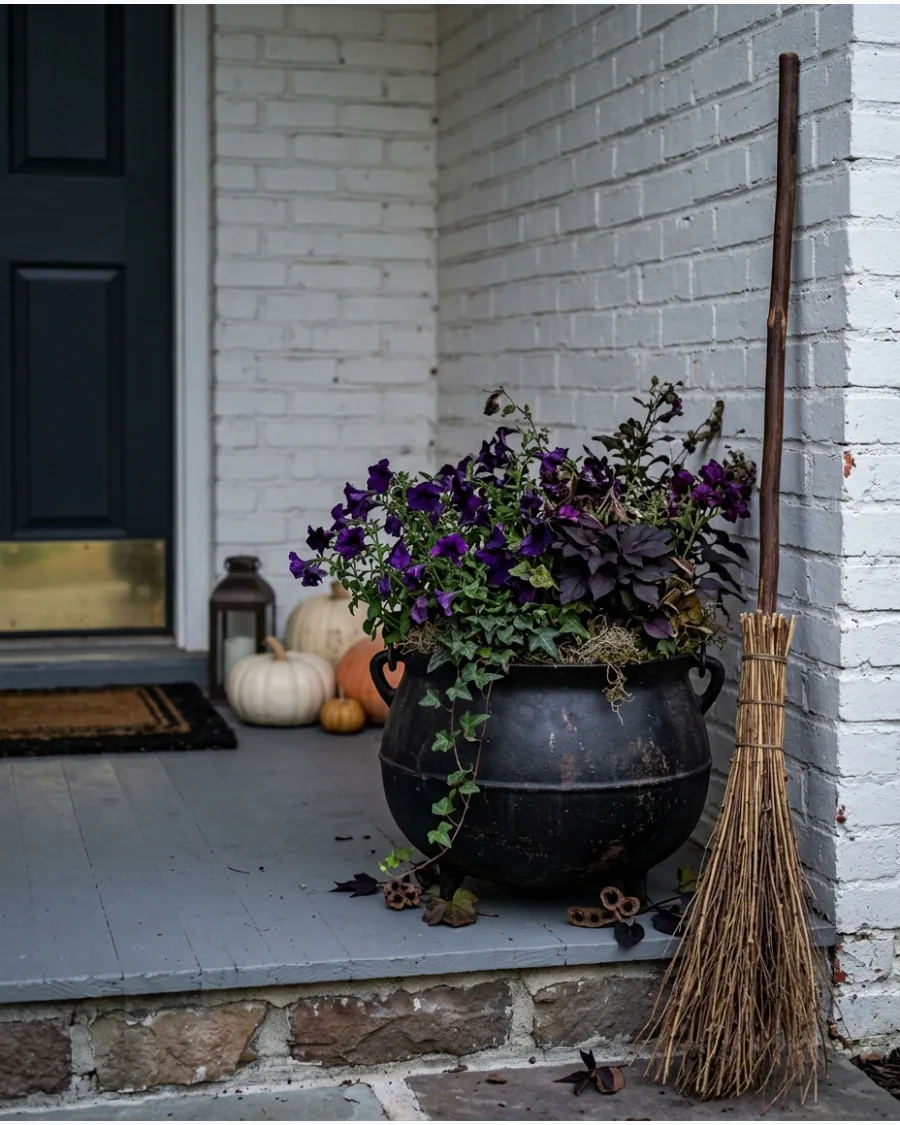 42. Cauldron Planter
