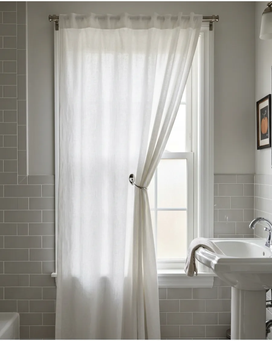 18. Single Flat Curtain Panel