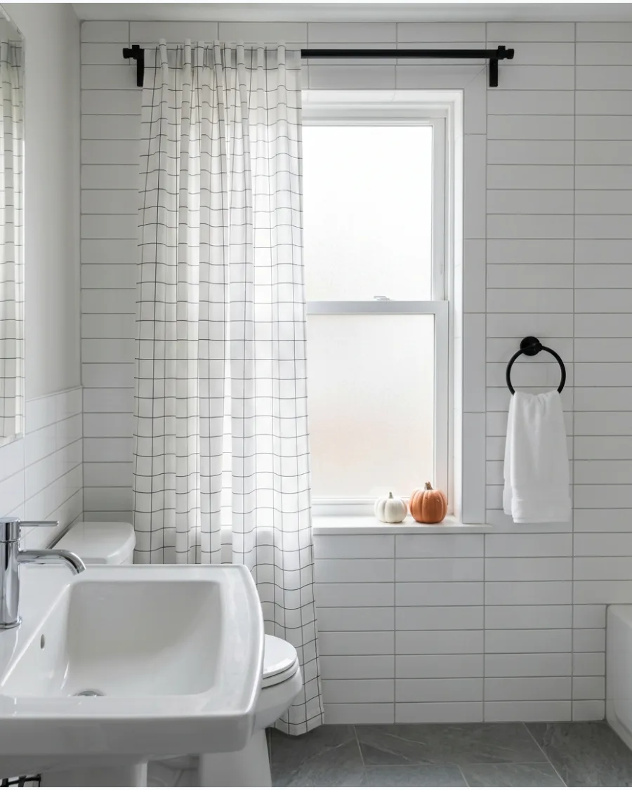 28. Abstract Geometric Curtains
