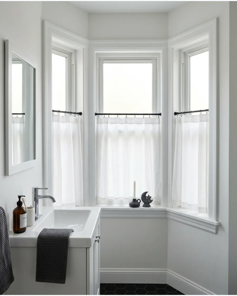 48. Individual Curtains for Bay Windows