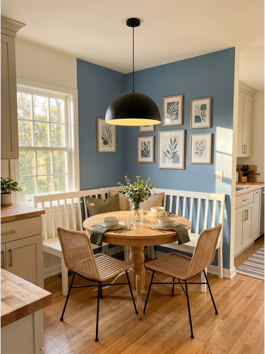 36. Painted Accent Wall Nook