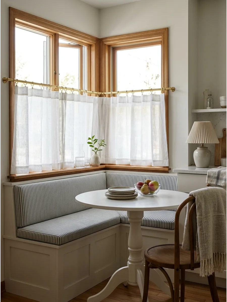 44. Corner Nook Café Curtains