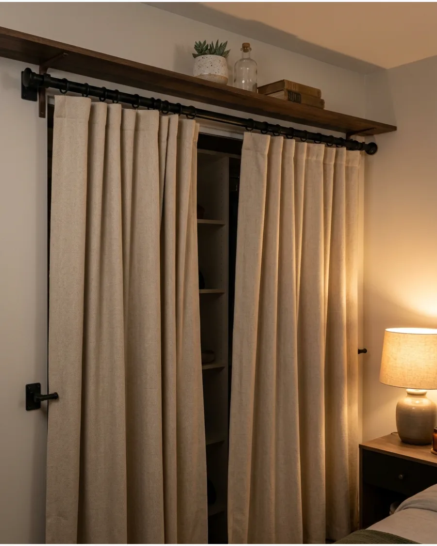 12. Wall-to-Wall Curtain Installation