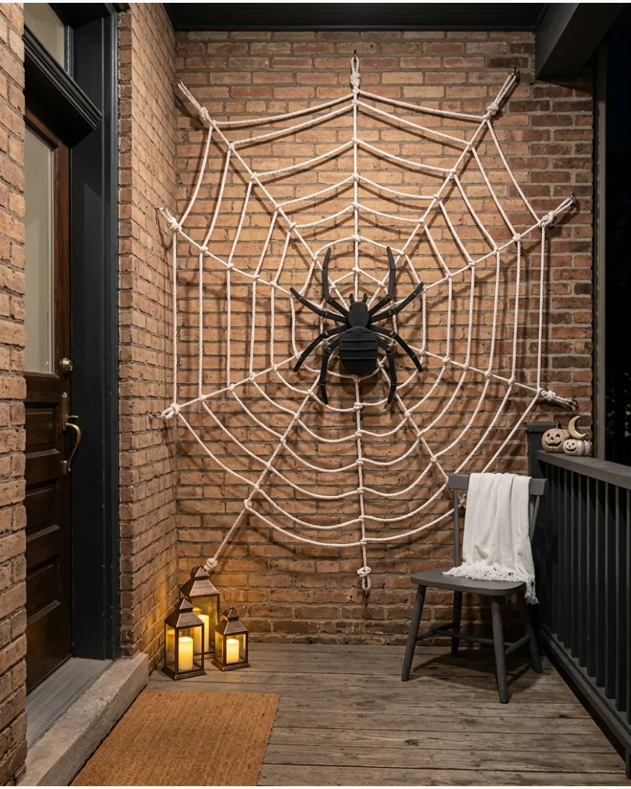10. Giant Rope Spiderweb