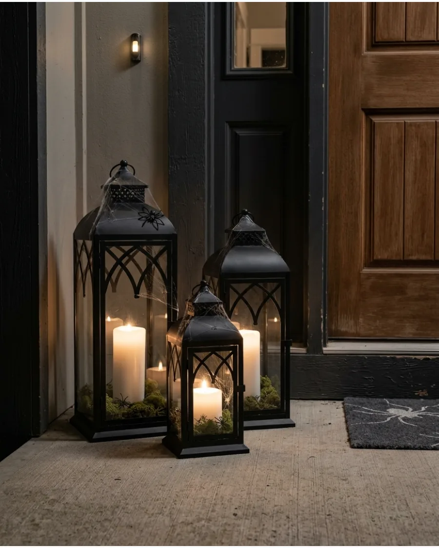 11. Halloween Lantern Cluster