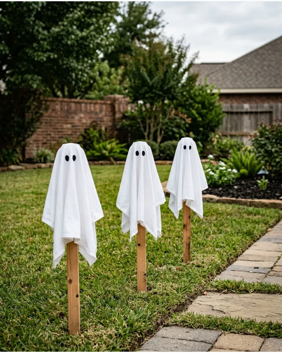 20. Ghost Walkway Markers