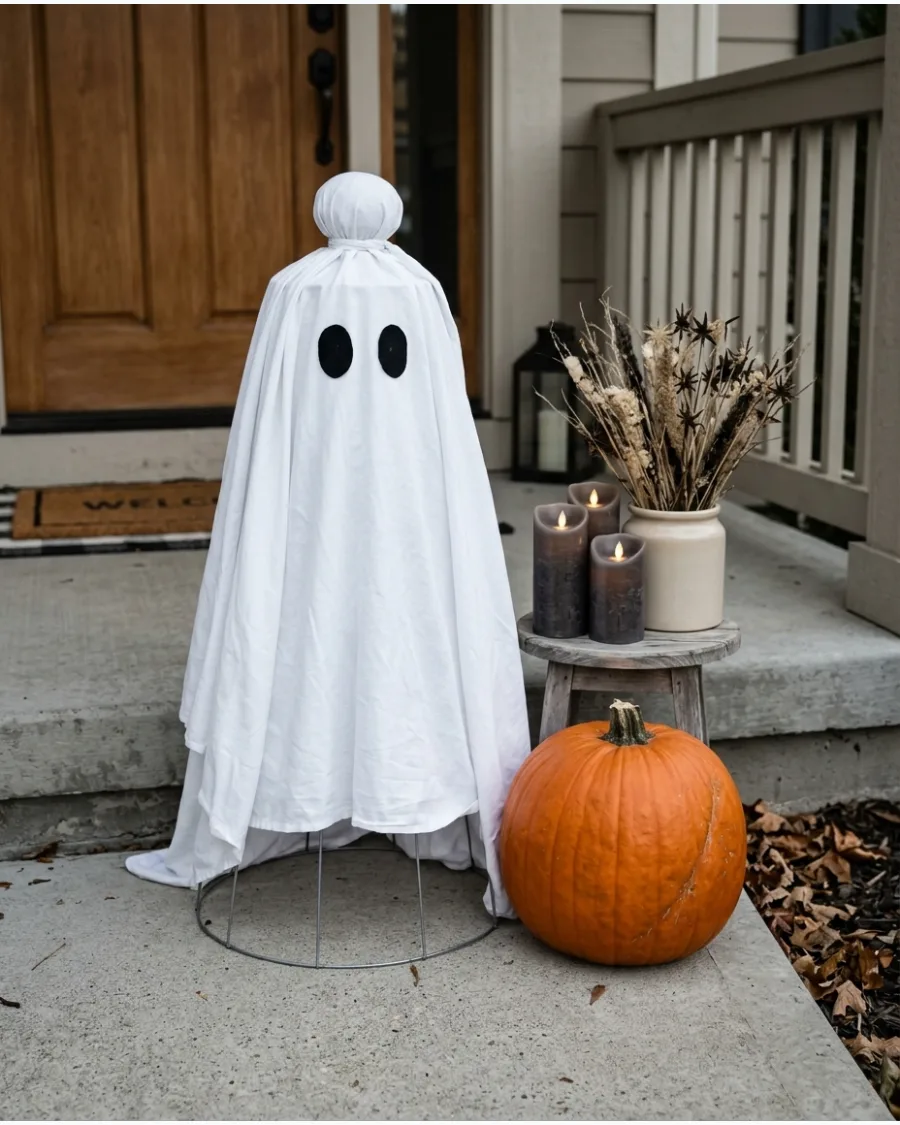 36. Tomato Cage Ghost