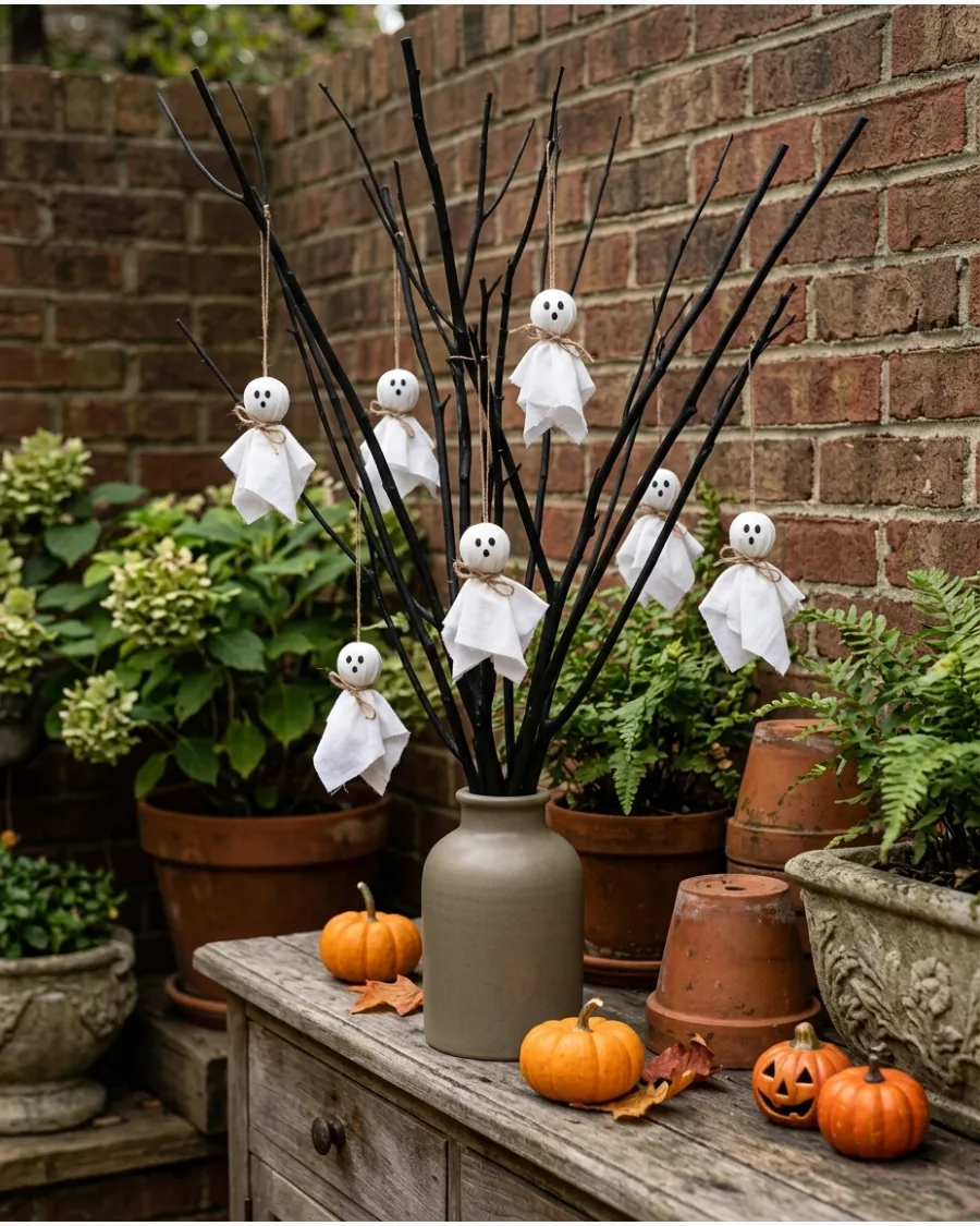 41. Ghost Halloween Tree