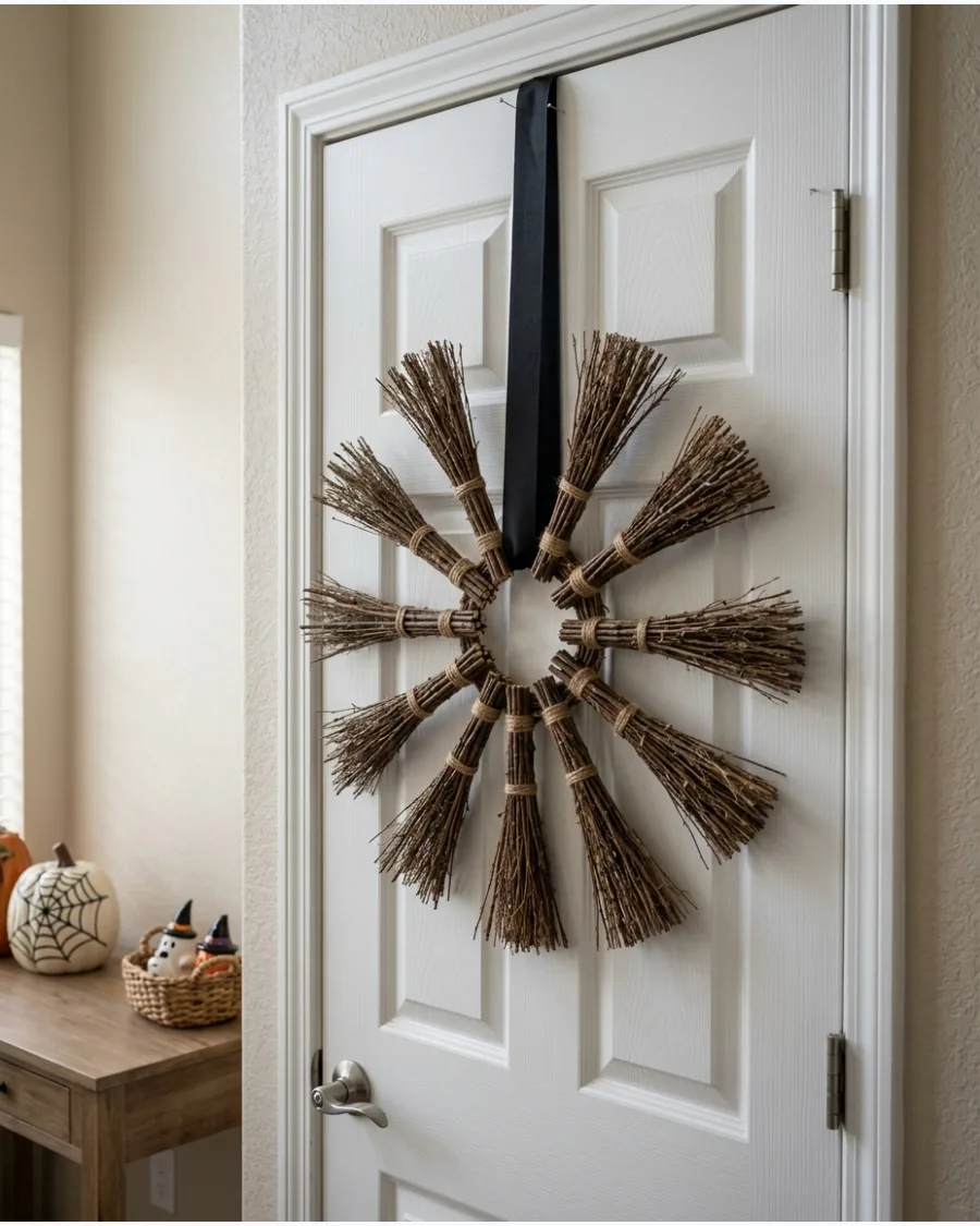 44. Witch Broom Wreath