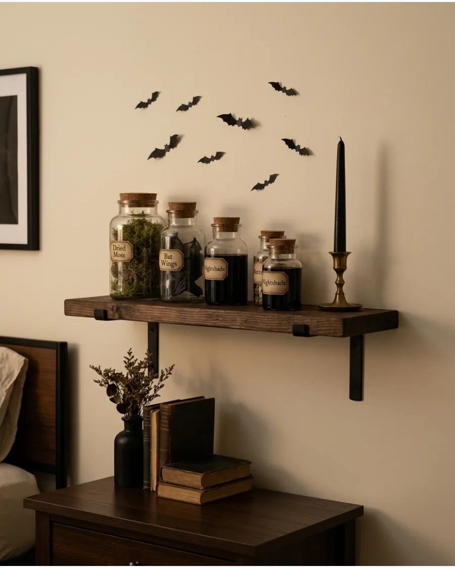 51. Witch Apothecary Shelf