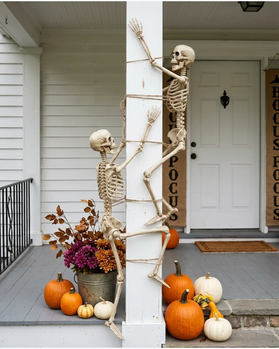 54. Climbing Skeletons