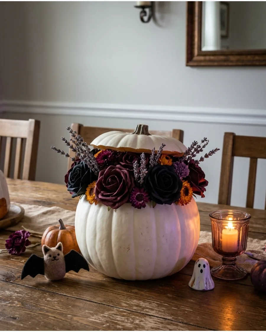 67. Floral Pumpkins