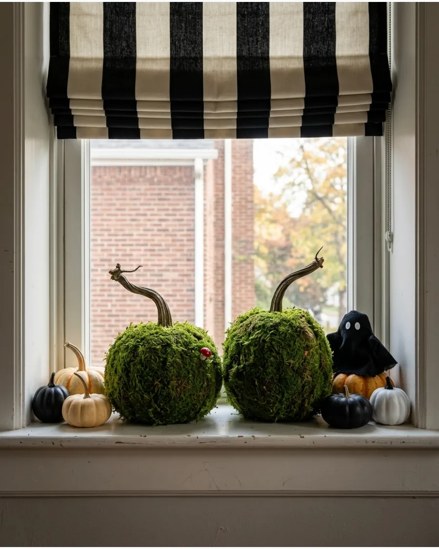 68. Moss-Covered Pumpkins