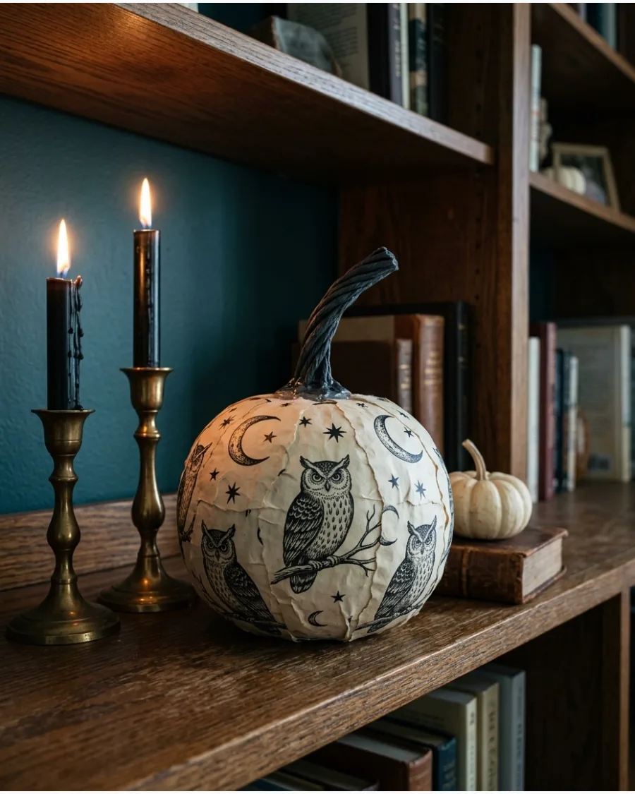 69. Vintage Paper Pumpkins