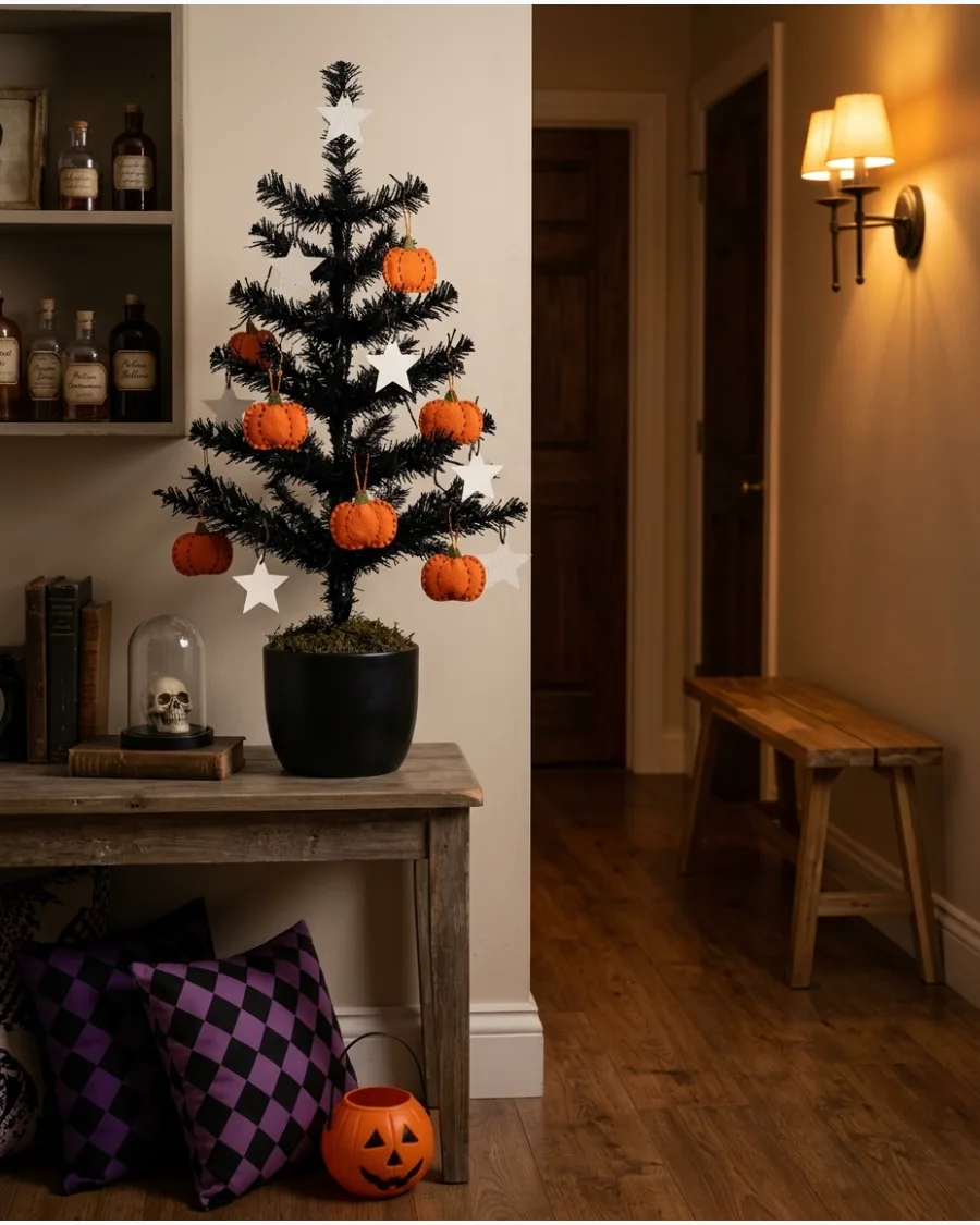 86. DIY Halloween Tree