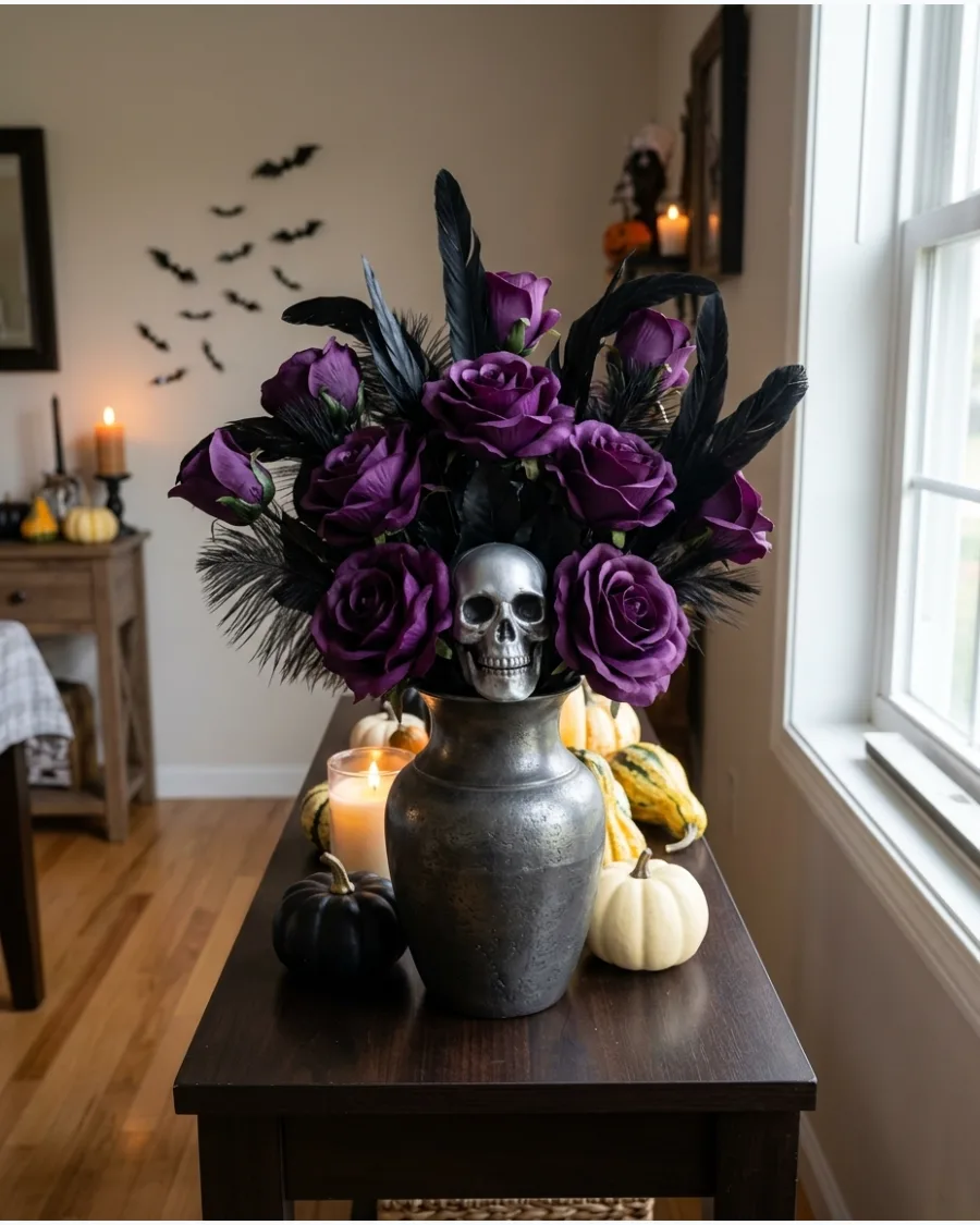 88. Gothic Floral Arrangement