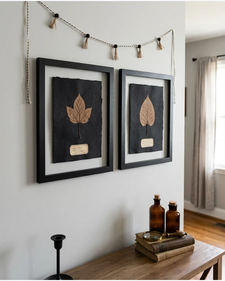 90. Haunted Botanical Frames