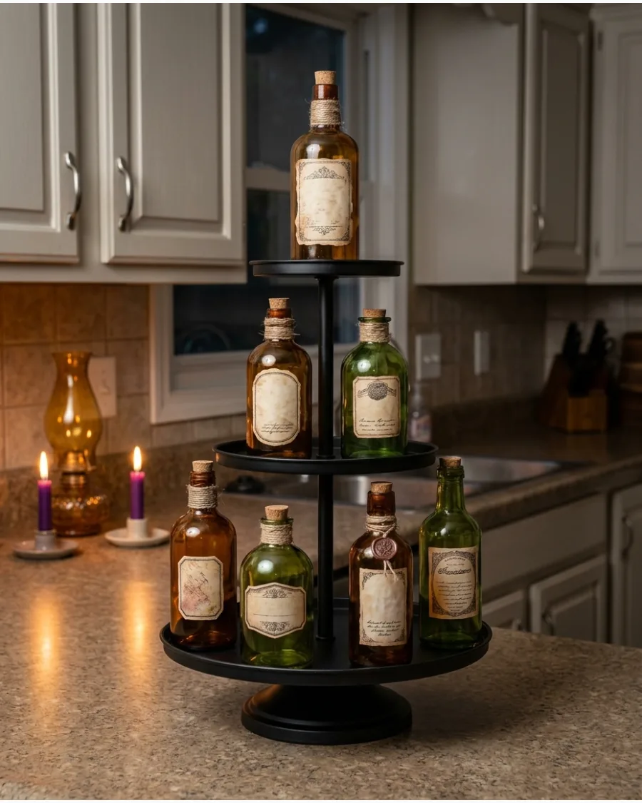 94. Potion Bottle Centerpiece