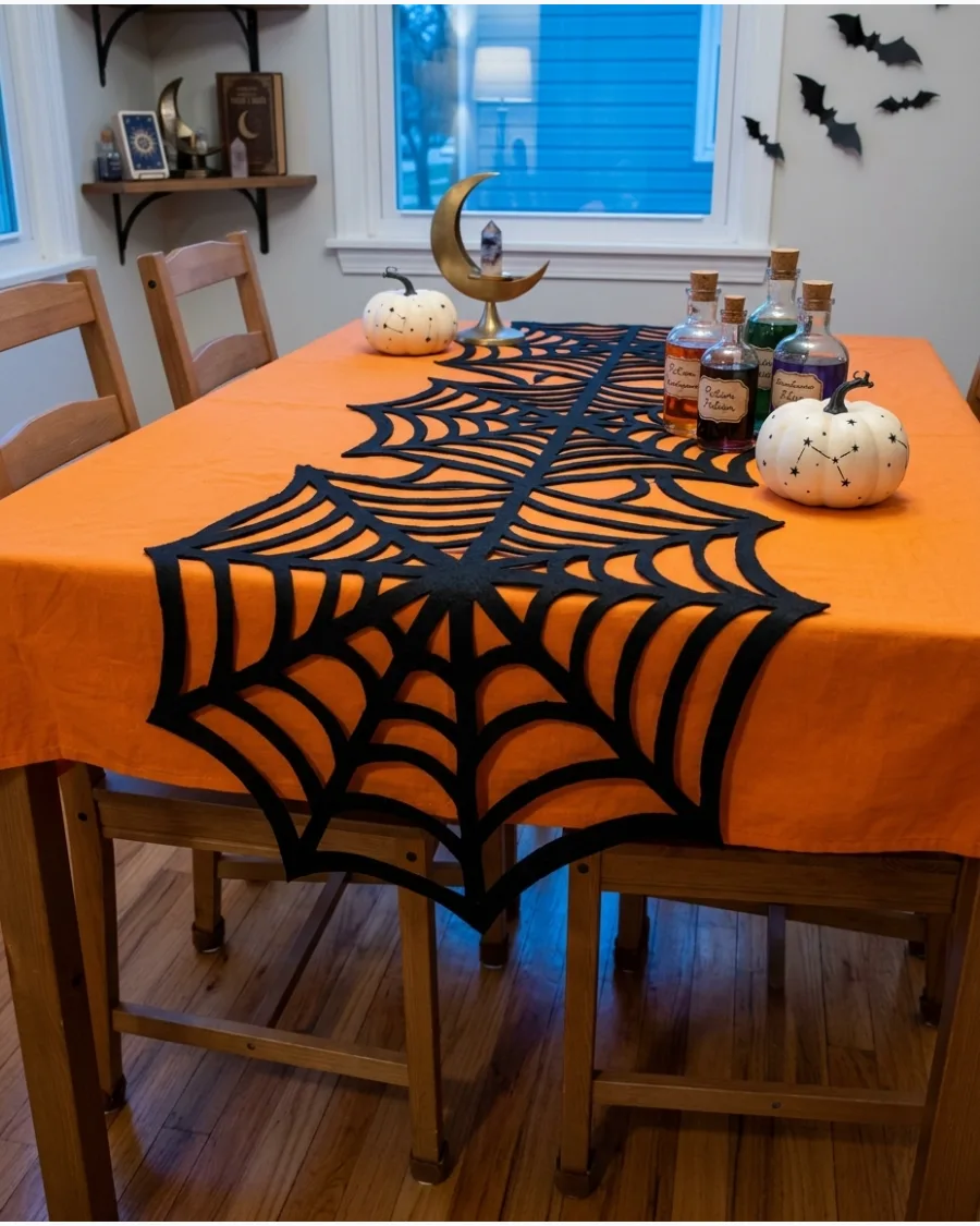 97. Spiderweb Table Runner