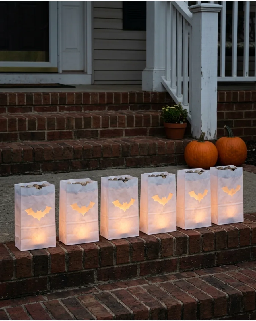 99. Paper Bag Halloween Luminarias