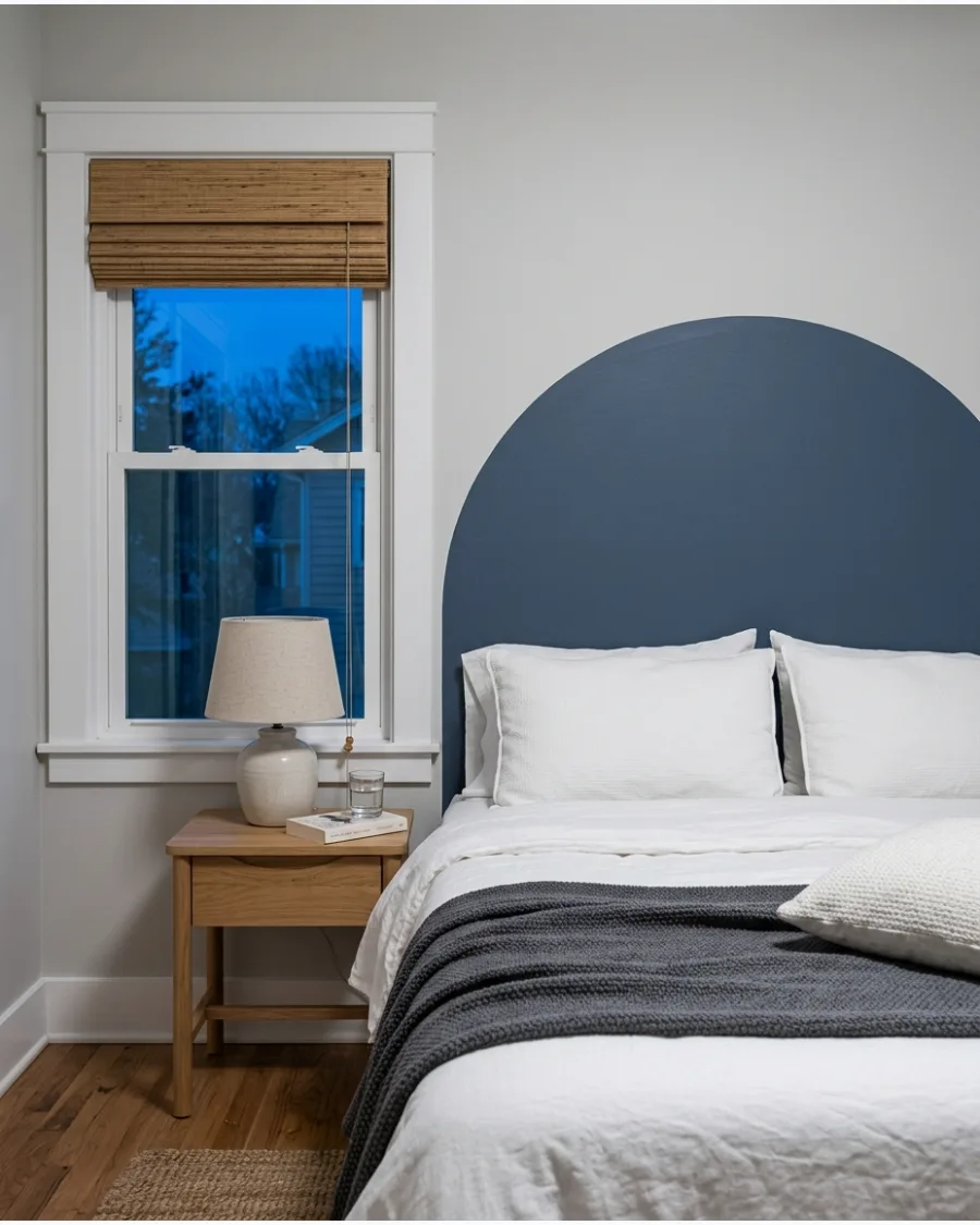 27. Painted Arch Headboard