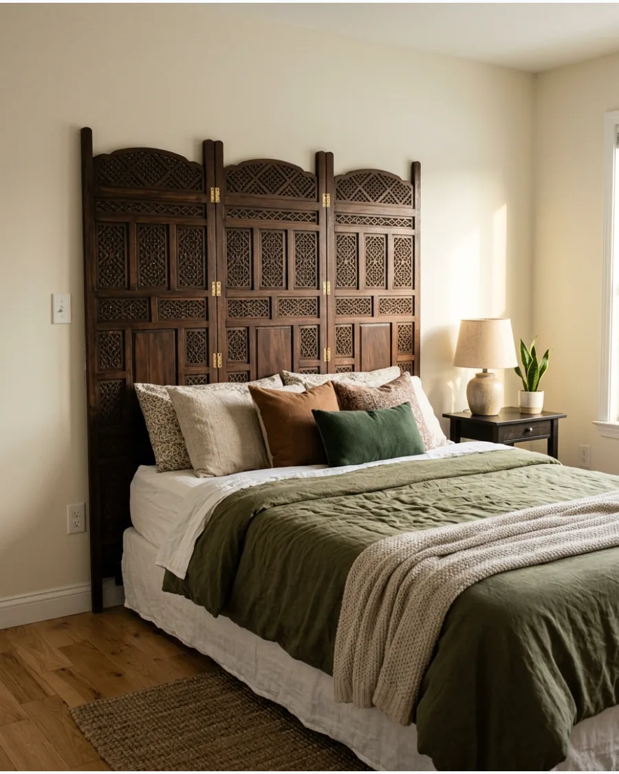38. Folding Screen Headboard