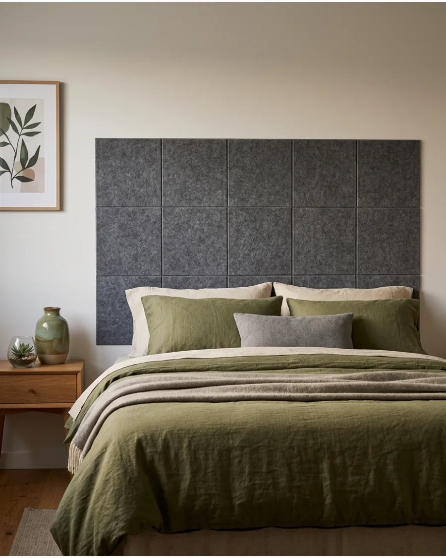 41. Peel-and-Stick Headboard Panels