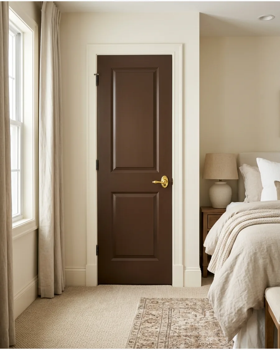 1. Chocolate Brown Door