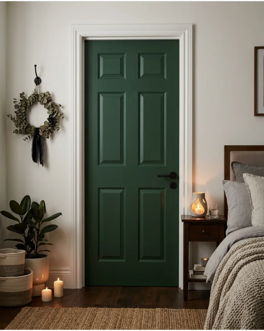 12. Forest Green Door
