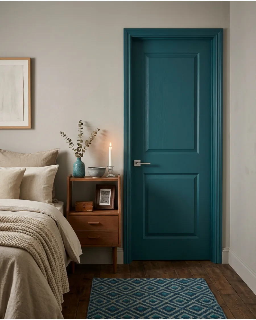 15. Deep Teal Door
