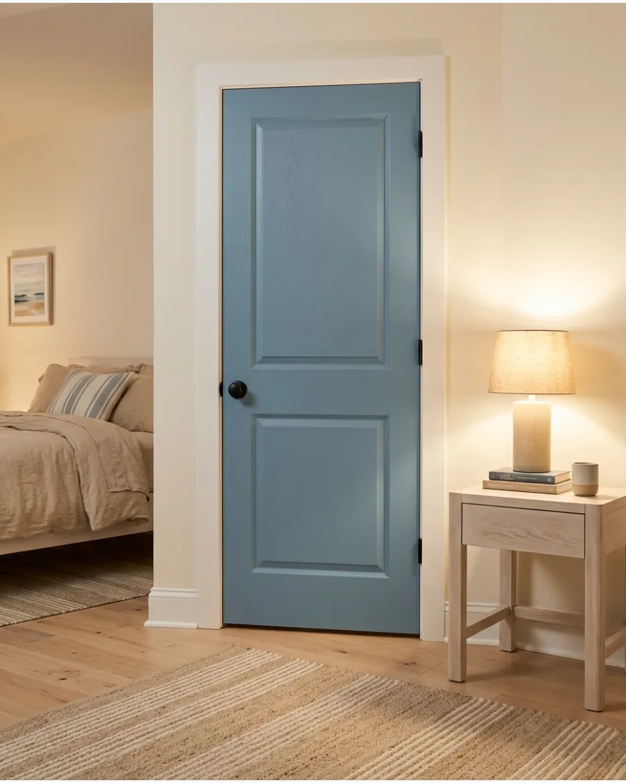 18. Dusty Blue Door