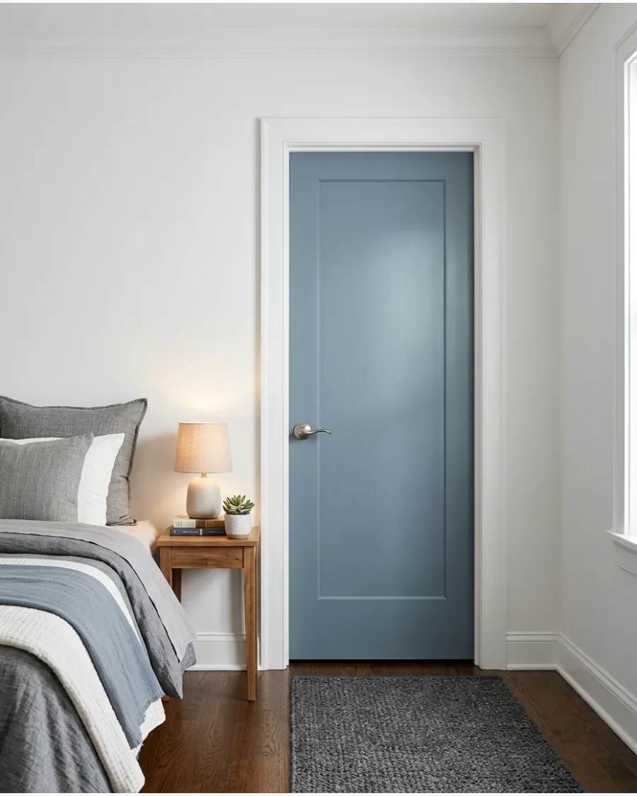 19. Blue-Gray Door