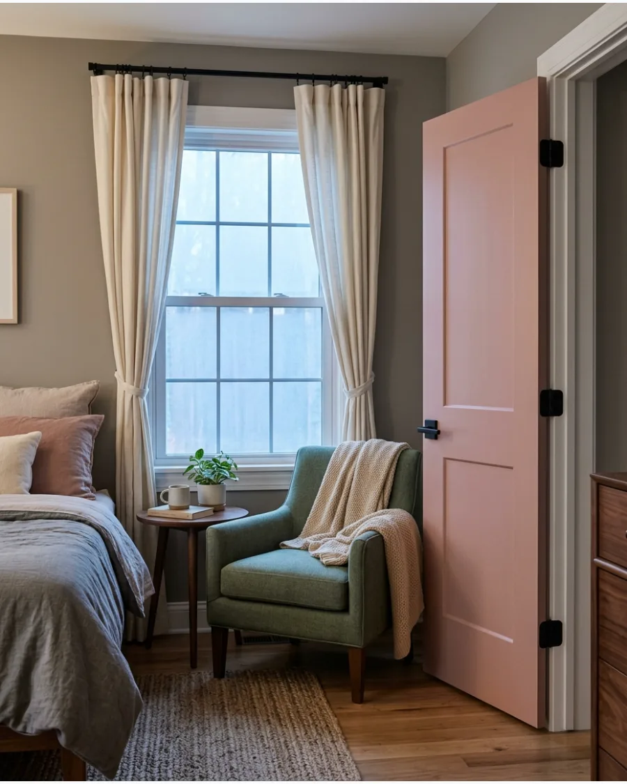 21. Dusty Rose Door