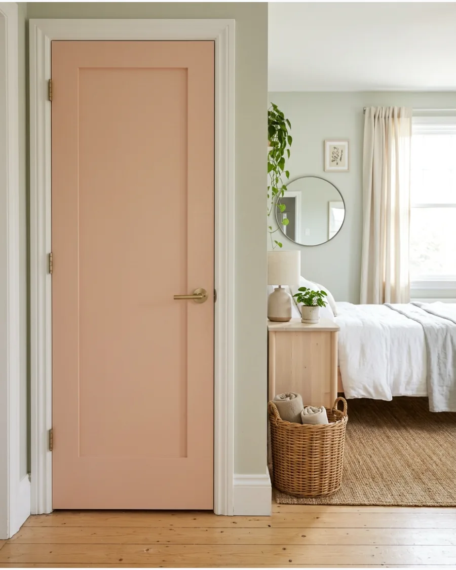 24. Muted Peach Door