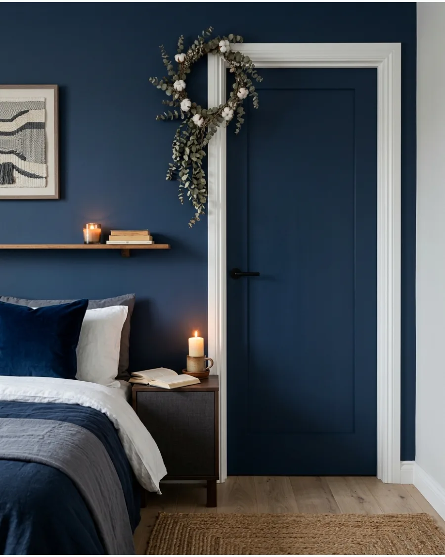 26. Door Matching the Feature Wall