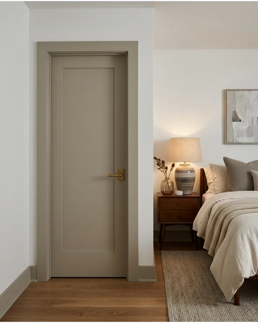 27. Door and Trim in One Color